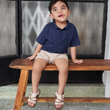 Mini Trekker Sandals in Beige
