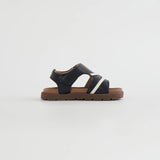 Mini Trekker Sandals in Navy