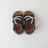 Mini Trekker Sandals in Navy