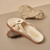 Classic Sandals in Buttercream