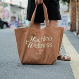 Wellness Brown Tote Bag