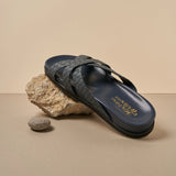 Classic Sandals in Navy